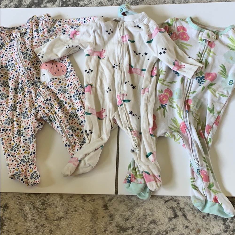 Set of three sleep & plays